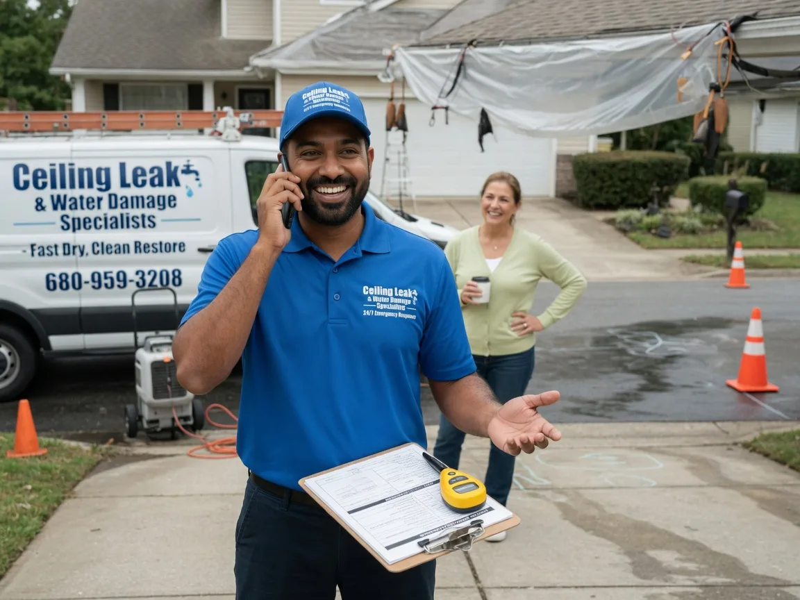 Ceiling Leak Cleanup Jerome, MI FAQs